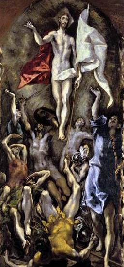 GRECO, El The Resurrection Spain oil painting art